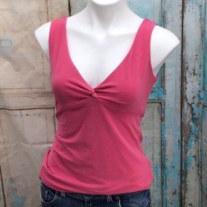 Boden Womans 6 Pink Twist Knot Tank Top